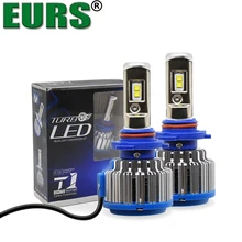 EURS (TM) T1 Farol Do Carro H4 H7 H11 Lâmpadas LED Farol Alto Baixo 80 W 8000LM 6000 K Auto Canbus Nenhum Erro Lâmpada DRL de Circulação Diurna luz