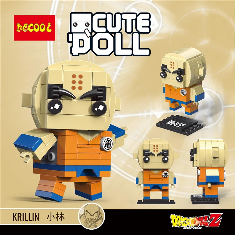 Dragon ball blocks KRILLIN