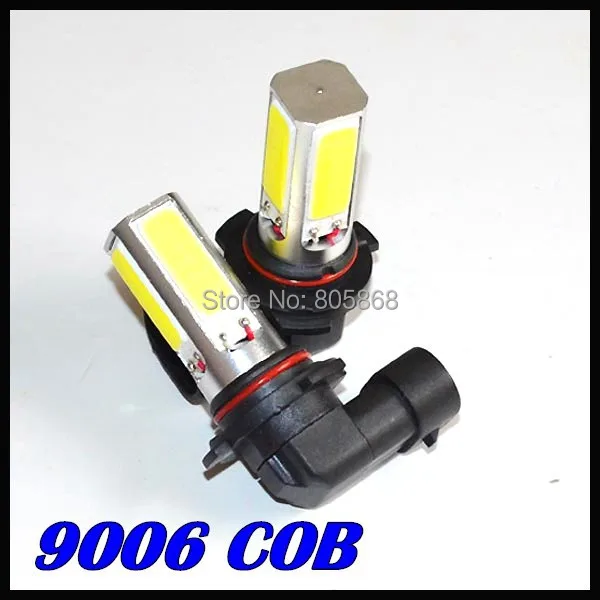 

2 X High Power Lamp 9006 led 9005 White COB LED Fog DRL Car LED SMD Day Driving Bulb Auto cob 20w led car headlight