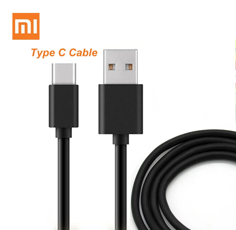 

Original xiaomi USB Type C Cable 2A USB-C Cable Type-C Fast Charging Cord for xiaomi mi 4c 5 5s 6 6x a1 a2 8 8se mix 2 2s max 3