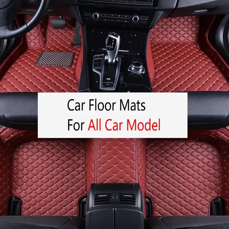 Custom Car Floor Mats For All Models Leather Rugs Dash Mats Car