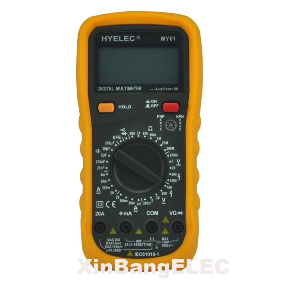 

Digital Multimeter w/ Capacitance & Transistor Test Analog Multimeter LCR Meter Ammeter Multi tester