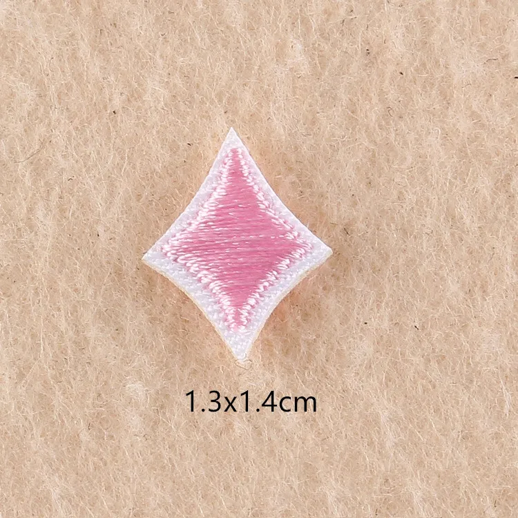 GUGUTREE embroidery star patches outer space patches five-pointed star patches badge embroidered appliques for denim jeans