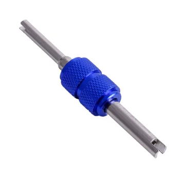 

R12 Valve Cores R134A Auto Service Water tightness Copper Oil resistant With Remover