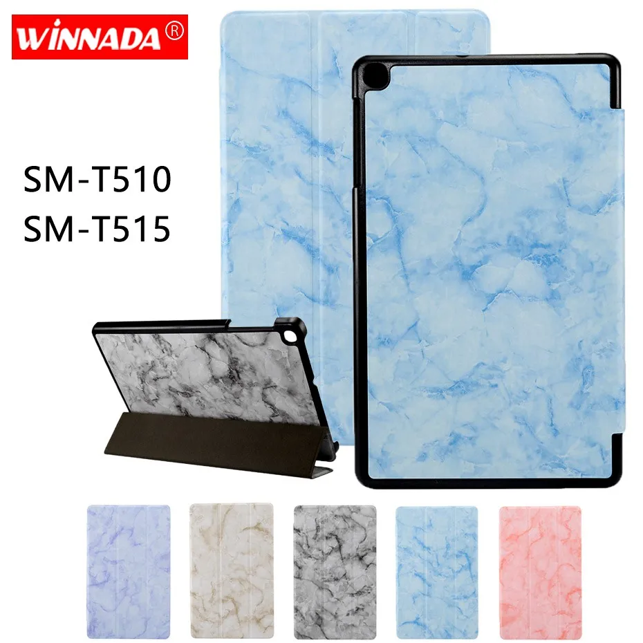 

Tablet case for Samsung galaxy Tab A 10.1 2019 T510 T515 marble grain capa coque cover for Samsung galaxy SM-T510 SM-T515