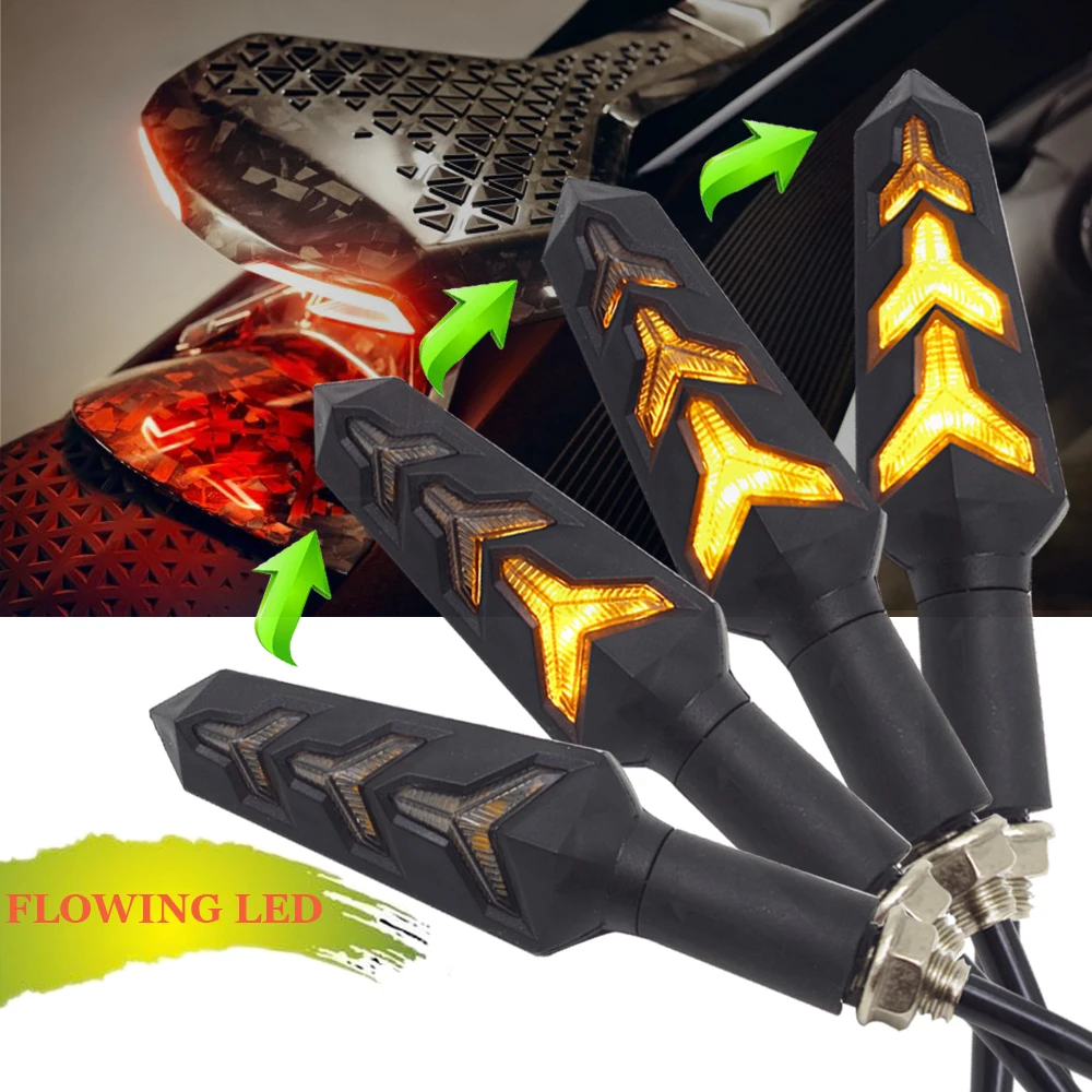 

Universal clignotant moto led 12V LED Motorcycle Turn Signal Lights Blinker FOR raptor 700 bandit 1200 burgman 650 harley v rod