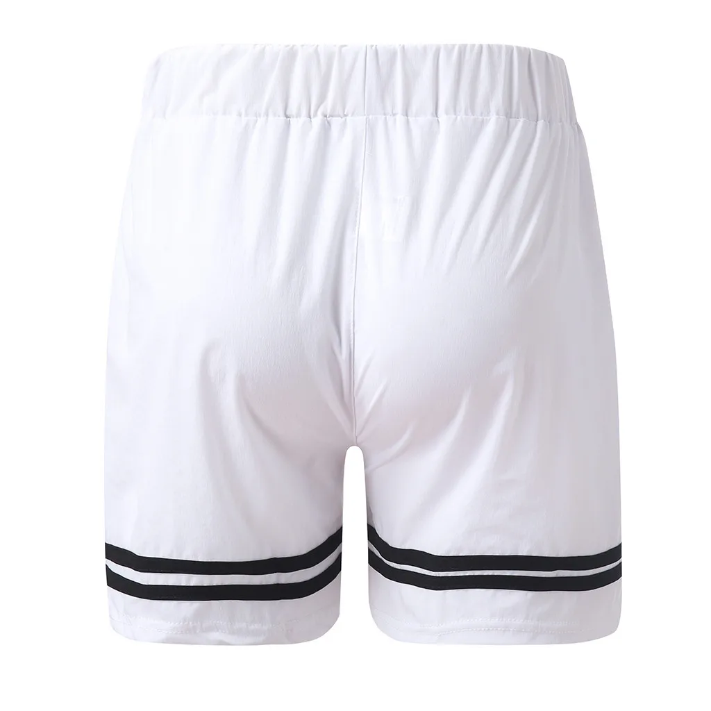 Мужские быстросохнущие эластичные шорты для плавания с кружевным карманом в полоску без страуса, летние пляжные шорты, мужские штаны для
