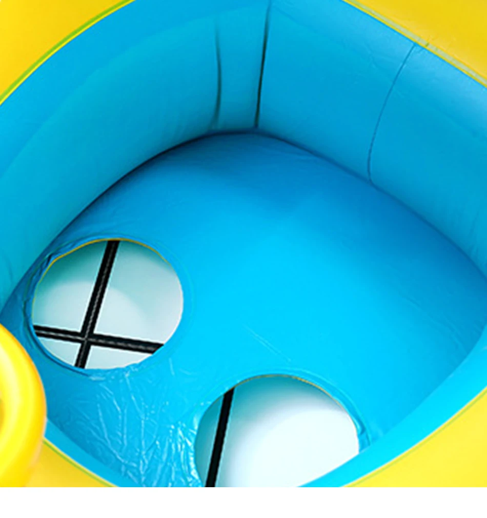 Детские аксессуары плавательный круг надувной круг Детское купание и плавание аксессуары для бассейна поплавок круги Регулируемый Зонт сиденье