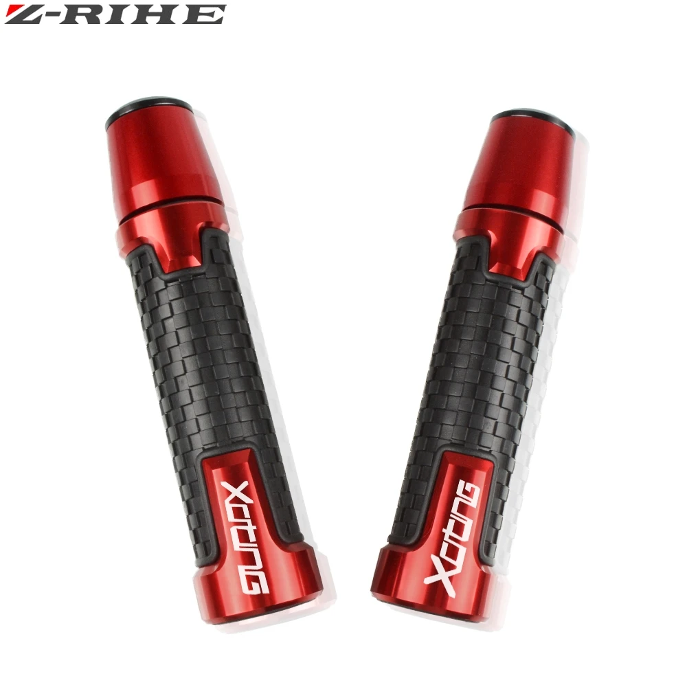 Для kycco xciting 250 300 500 400 центр 125/200/300/350 мотоциклетные ручки противоскользящая ручка мотоцикла акустическая система ручной Руль - Цвет: Red