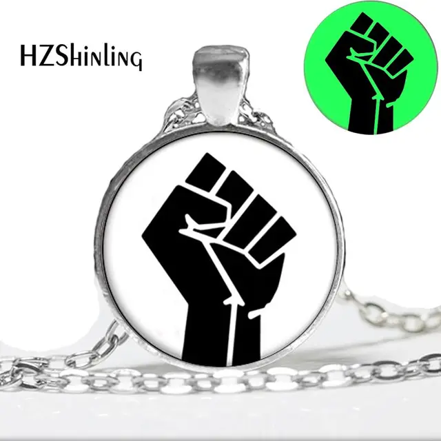 black fist choker Black fist choker
