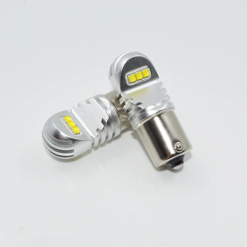 2 шт. 30 Вт Ультра-яркий S25 1156 P21W BA15S 12 В-24 В светодиодный Противотуманные фары