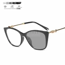 Фотохромные очки для чтения солнечные очки женские кошачьи очки дальнозоркость пресбиопии с диоптриями очки для пресбиопии FML