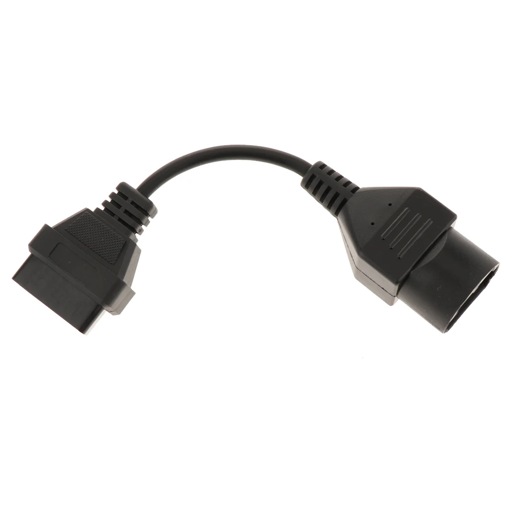 Car 17 Pin OBD1 To 16 Pin OBD2 Diagnostic Connector Adapter Cable For Mazda