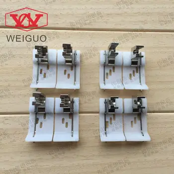 

2018 Sale Real 4pcs Mh-380 382, Work 28-1, Three Pin, Chain Plastic Presser Foot, Left And Right Stopper 0.1/0.2 Stopper, Foot
