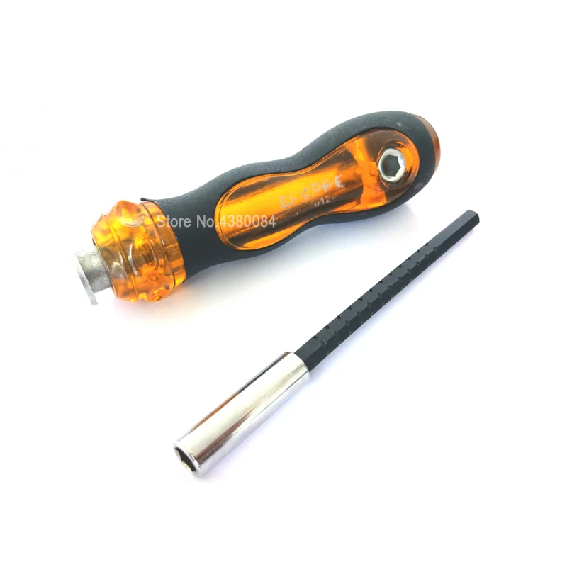 

1Pc Magnetic Screwdriver Handle Adjustable Telescopic Screw Driver Bits 1/4'' Hexagonal Socket Home Repair Kit DIY Hand Tools