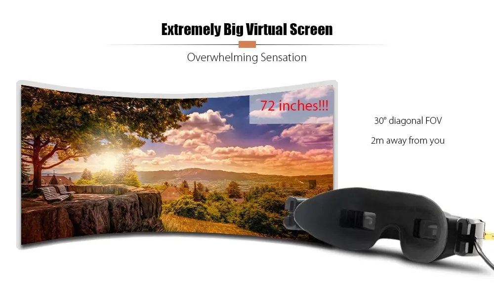 Gwy Cobra V FPV Goggles