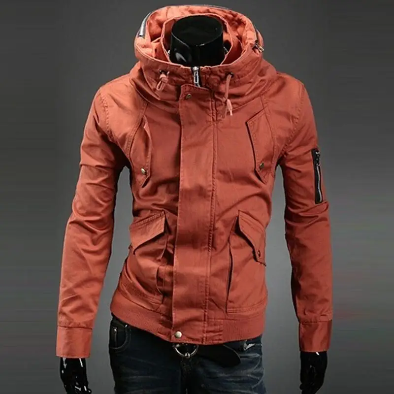 

2021 Hot Sale High Quality Fashion Men Jacket Men's Casual Jacket Slim Coat For Men Clothes