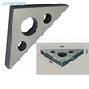 Regla angular métrica de aleación de aluminio para carpintería, herramienta multifunción para Taller de carpintero, 45 grados, 1 Uds. ► Foto 2/6