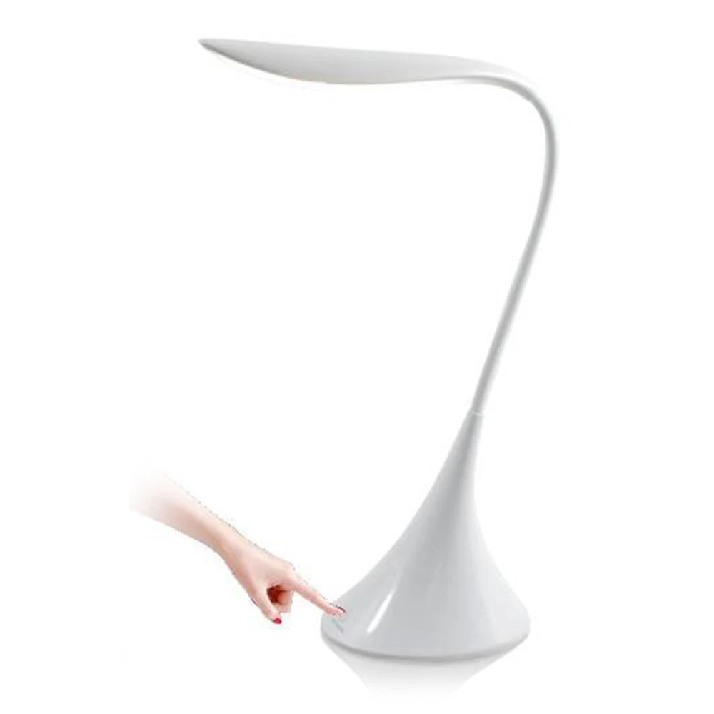 Swan Led Table Desk Lamps Lustre Board Luminaria De Mesa Abajour