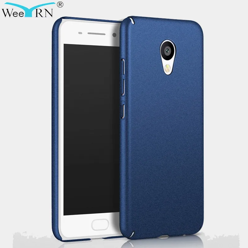 

WeeYRN Meizu M6 M5 M5S M6S Luxury Phone Case Matte Hard Plastic Full Cover For Meizu Pro 6 / Pro 6 Plus Funda Ultra thin