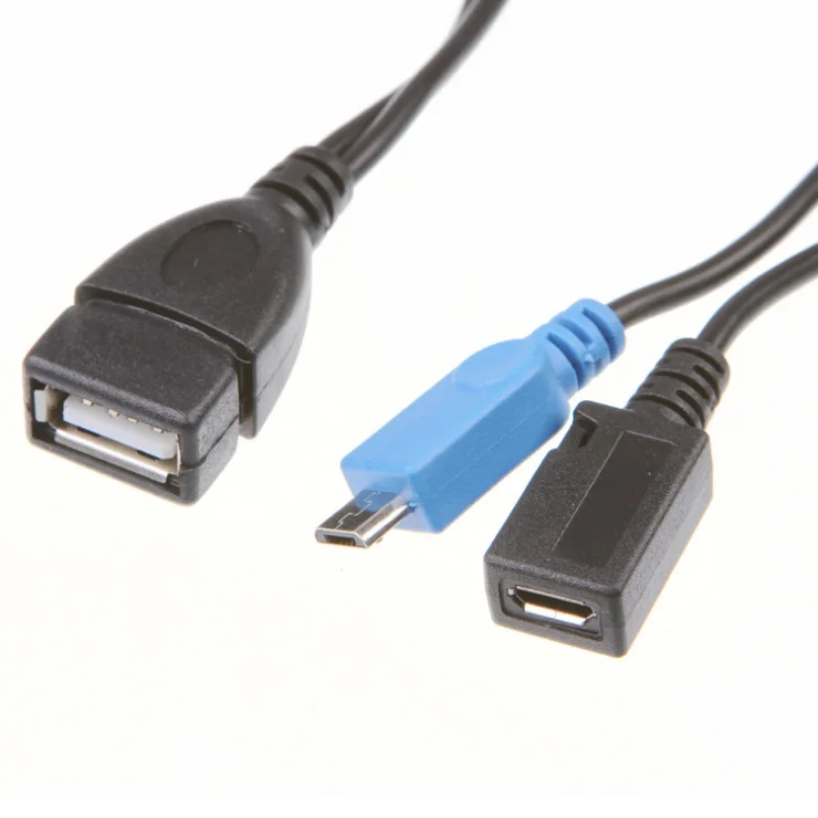 Адаптер питания pctonmicrousb Кабель Micro USB OTG с дополнительным зарядным кабелем etra power