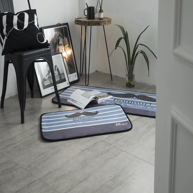 Blue Color Carpet Morden Fashion Doormats Floor Large Square Blue Color Carpet Morden Fashion Doormats Floor Large Square Area Rugs For Bedroom Cartoon Carpets