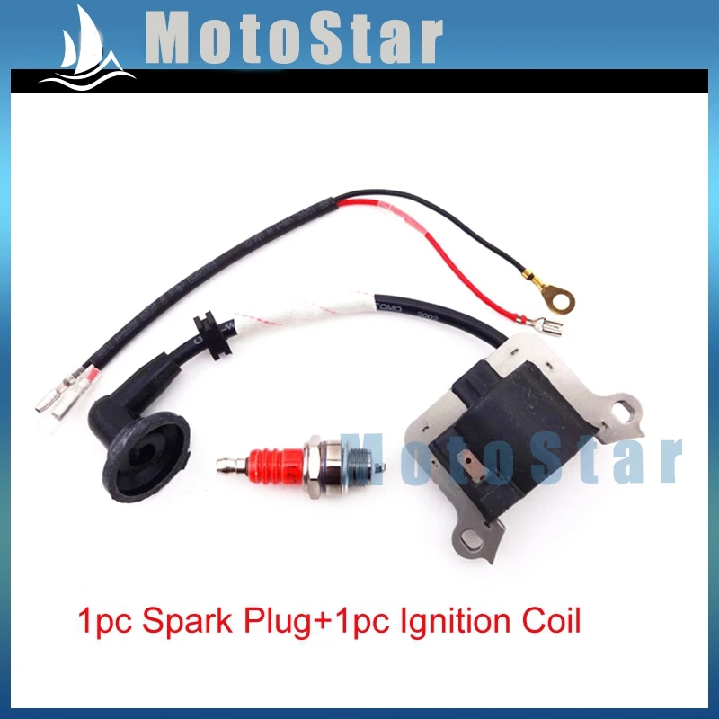 Ignition Coil for 2-Stroke 33cc-50CC Air cool Engine Mini Quad Pit Bike Scooter 