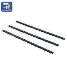 10 шт. 40 Pin 1x40 Однорядный Мужской 2,54 ломаемый штыревой разъем полосы