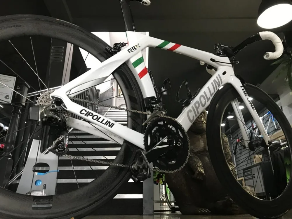 Clearance Cipollini RB1K THE ONE Italian Champion Carbon Road Bike With Ultegra 5800 R8000 Groupset For Sale 50mm carbon road wheelset 2