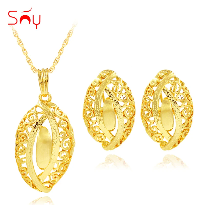 

Sunny Jewelry Fairy Eyes Fashion Jewelry 2019 Necklace Earrings Pendant Women's Jewelry Sets For Party Wedding Anniversary Daily
