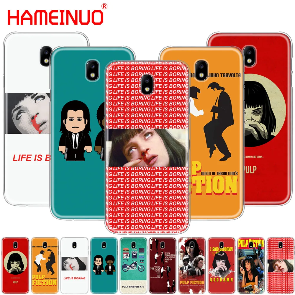 HAMEINUO Pulp Fiction cover phone case for Samsung Galaxy J3 J5 J7 2017 J527 J727 J327 J330 J530 J730 PRO | Мобильные телефоны и