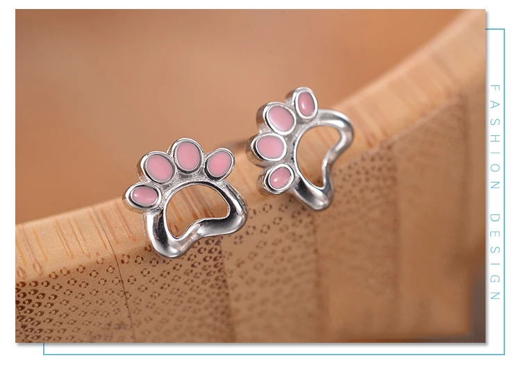 10 Silver stud earrings
