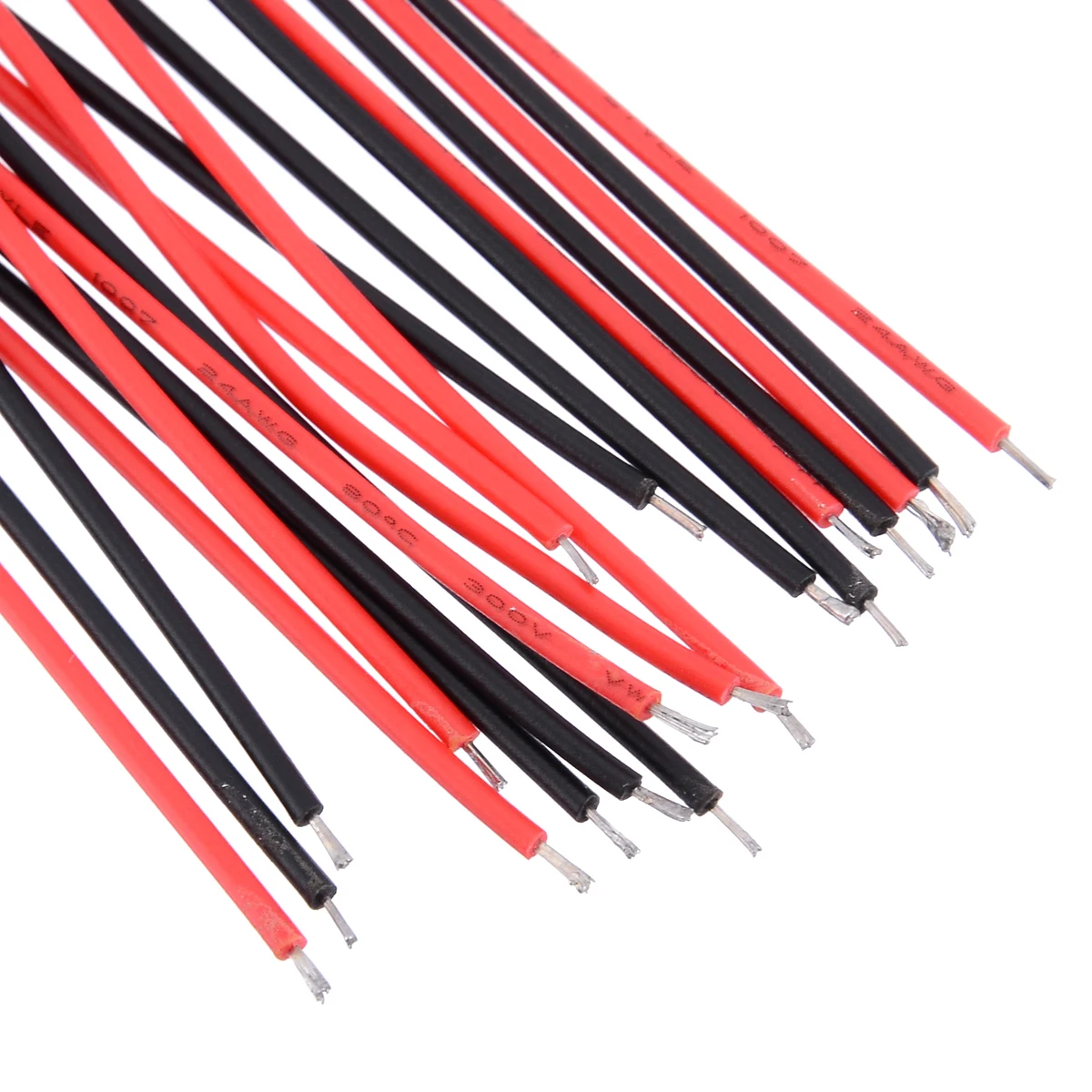 10 Sets Micro JST XH 24AWG Connector Plug 2.54mm Pitch 2 Pin With 150mm Length Wires