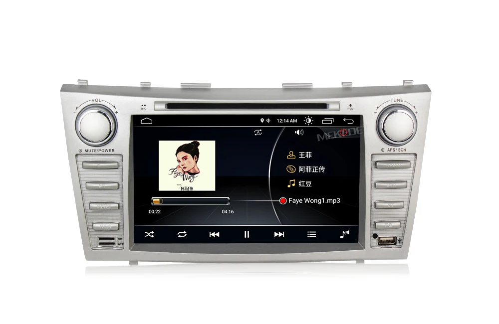 Cheap 2 DIN 8" Android 8.0 Car dvd player radio audio For Toyota Camry 2007 2008 2009 2010 With BT WIFI RDS dvd multimedia GPS Navi 14