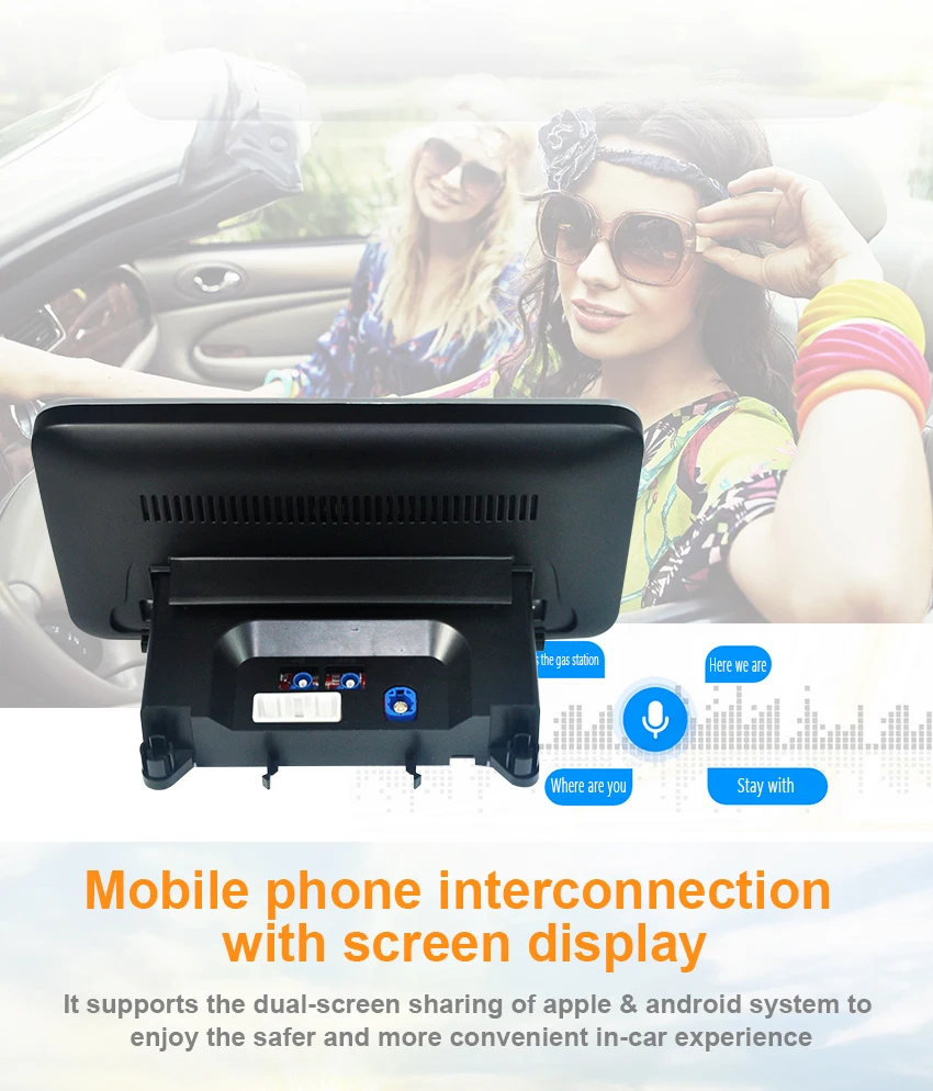 9  Koason Android 10.25 Super Big HD touch Screen Car GPS Multimedia Player for Mercedes  BENZ V Class 2016-2018