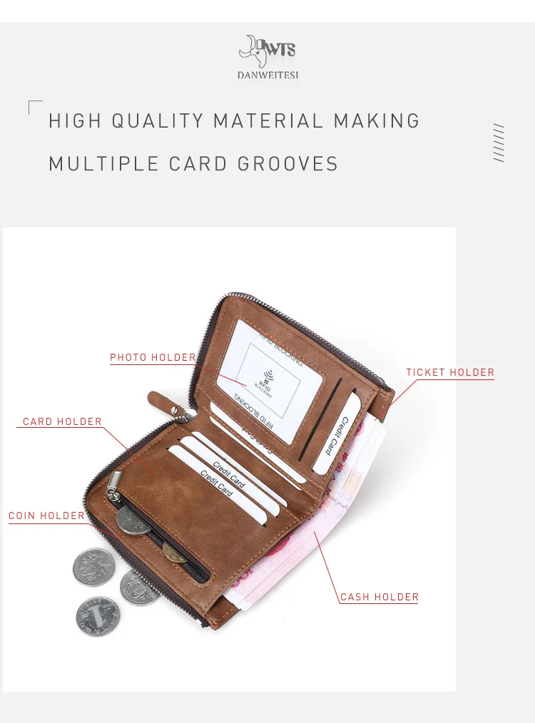 men wallet coin