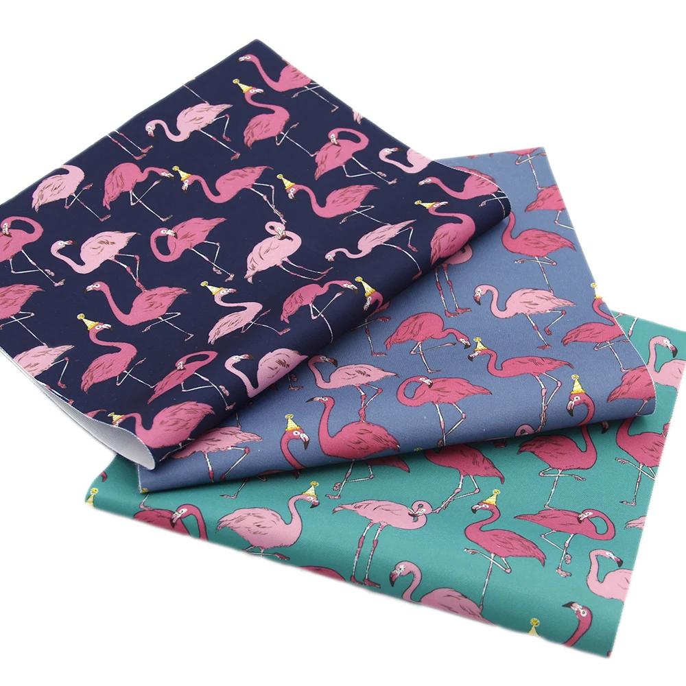 

New 20x34cm 380T WaterProof Fabric Bird Rainbow Patchwork for Making Handbags Tissue Kids Home Textile for Sewing Wallet,c6217