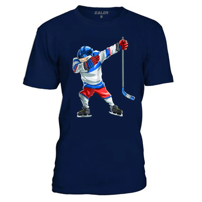 Классные хоккейные хлопковые футболки с круглым вырезом для хоккея, высокое качество,, винтажная Мужская рубашка с коротким рукавом TS1825