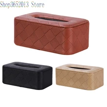 Автомобильный Стайлинг 1 шт. для Volvo xc90 xc60 s80 v40 v60 серия Роскошная Новинка, чехол из искусственной кожи контейнер для бумажных платков Полотенца салфетка держатель для туалетной бумаги