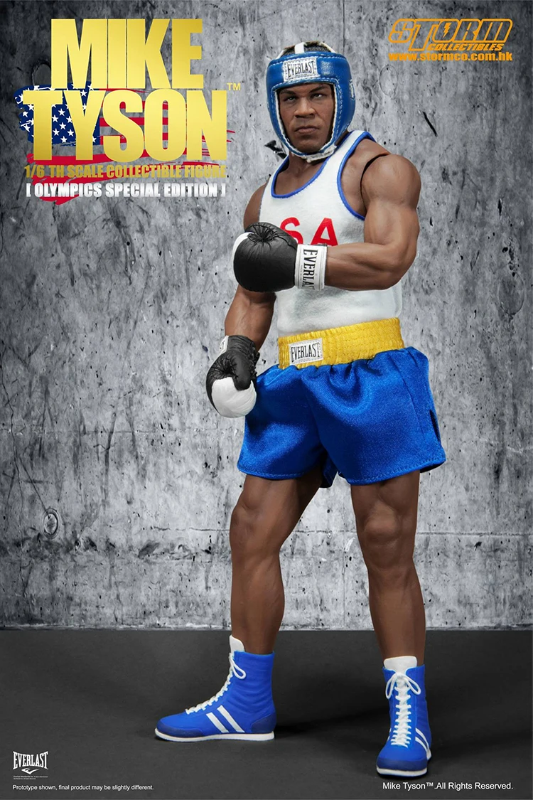 Игрушки от Storm 1/6 самые маленькие тяжеловесные майка Tyson нормальная версия Спорт verion двойная голова Scuplt фигурка новая коробка