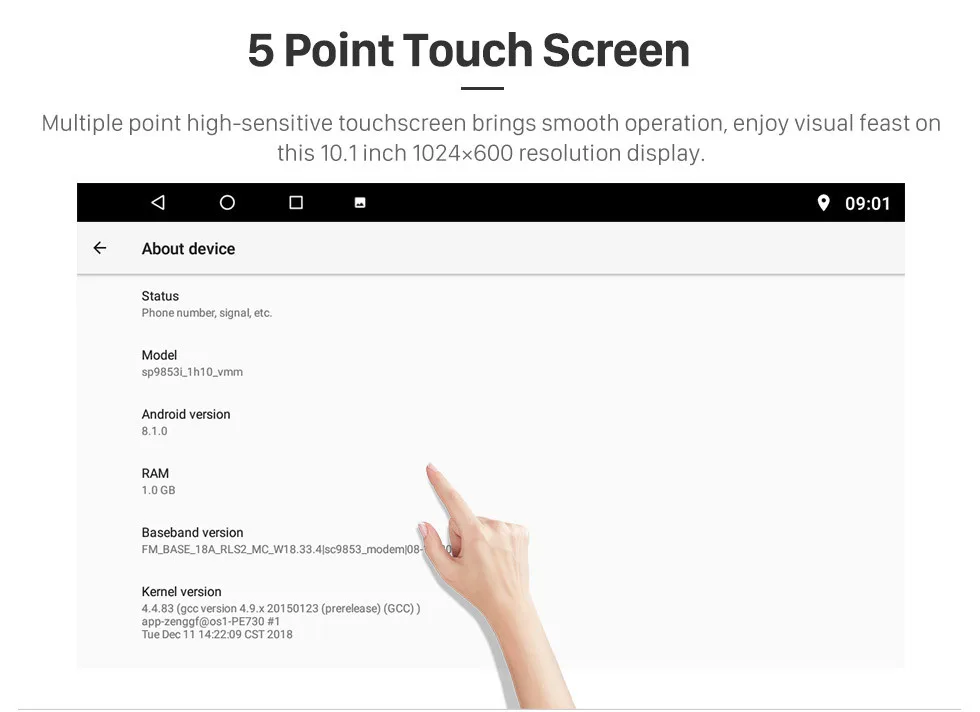 Discount Harfey 10.1" Android 8.1 Car Radio Multimedia Player for 2017 Toyota Corolla RHD 3G Wifi Head Unit Support RDS DVR Mirror Link 3