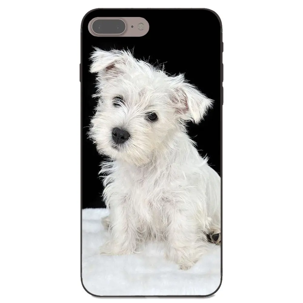 Аксессуары для чехлов из ТПУ West Highland White Terrier Apple iPhone X XS Max XR 4 4S 5 5S SE 6 6S 7 8