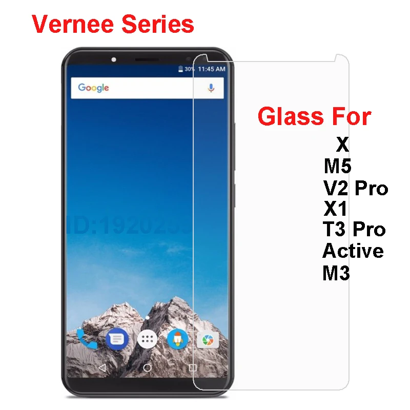 Vernee X X1 M3 M5 закаленное стекло 9H Высококачественная защитная пленка