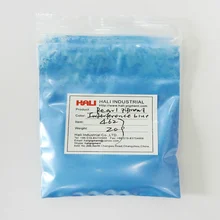 Жемчужный пигмент, перламутровый пигмент, слюдяной порошковый пигмент, товар: 4627, цвет: помехи синий, 20 г в партии