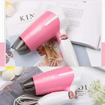 

Styling Tools Hair Dryer Professional Blow Dryer Hot and Cold Wind Mini Faster Hair Dryer with 1 free Nozzle