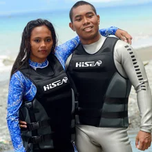 HISEA font b Men s b font Profession Surfing Motorboat Fishing Life Vest Kids Life font