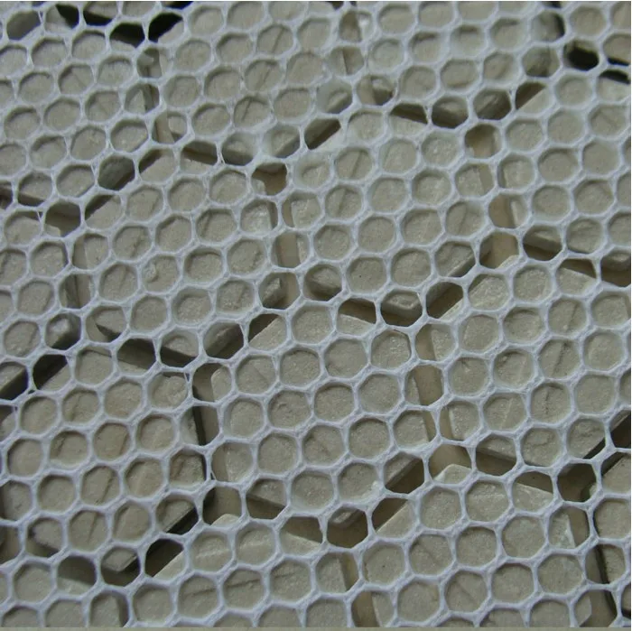Klassieke witte gemengde zwart hexagon keramische mozaïektegels ...