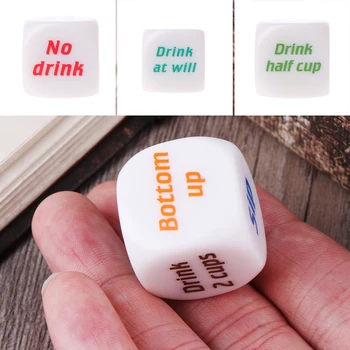 

1pc Cute Drinking Decider Dice Games Gambling Bar Party Pup Funny Toy