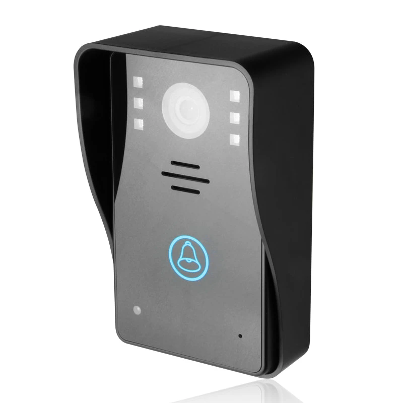 2,4 г " TFT сенсорный ключ Беспроводной видео домофон дверной звонок домашний монитор для камеры слежения