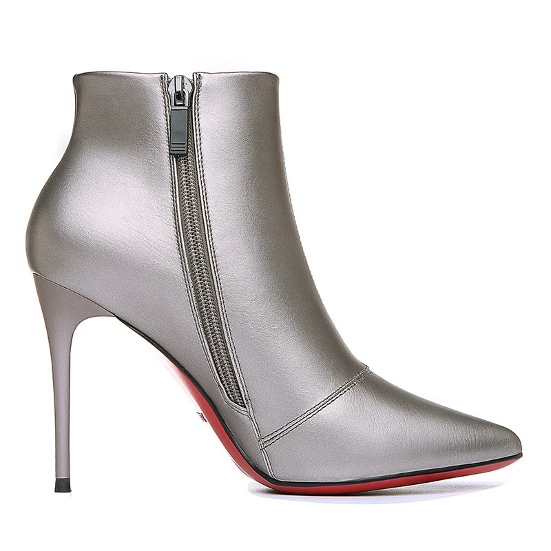 Fashion Autumn/Winter Women Boots PU Leather Ankle Round Toe Sexy Shoes | Обувь